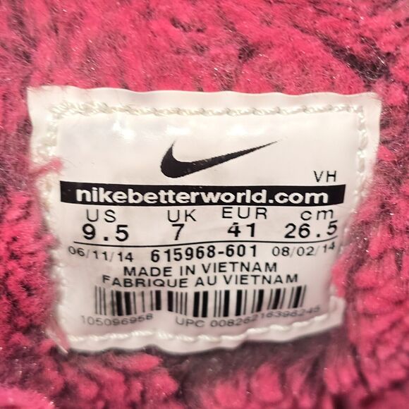 Nike Roshe Run Hi Sneaker Boot Women's Size 9.5 Deep Burgundy Boots (615968-601) - Picture 8 of 9